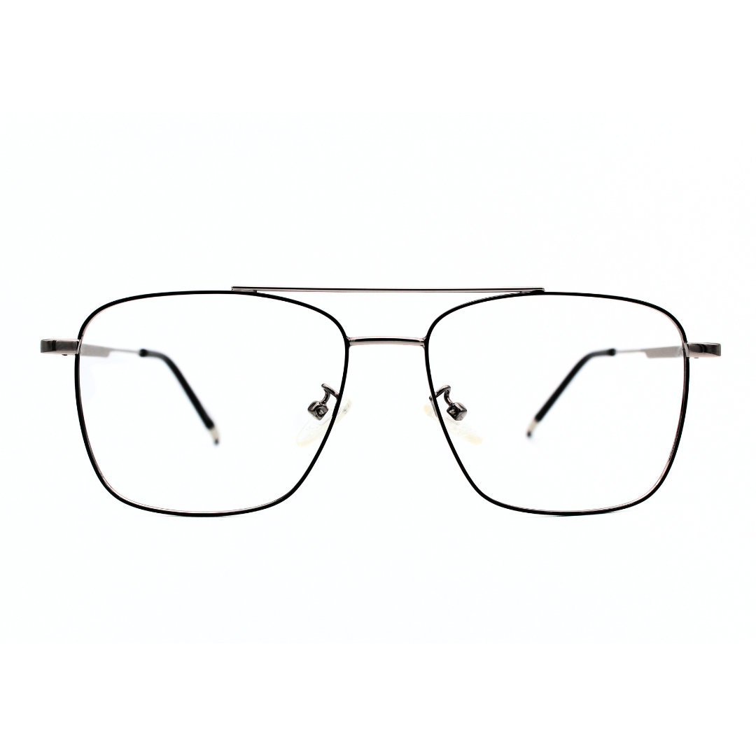 Black metal eyeglass frames online