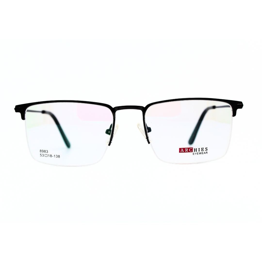 Jubleen's Frame 8983 Supra Gunmetal Eye Glass - Black The Perfect Accessory for Any Occasion