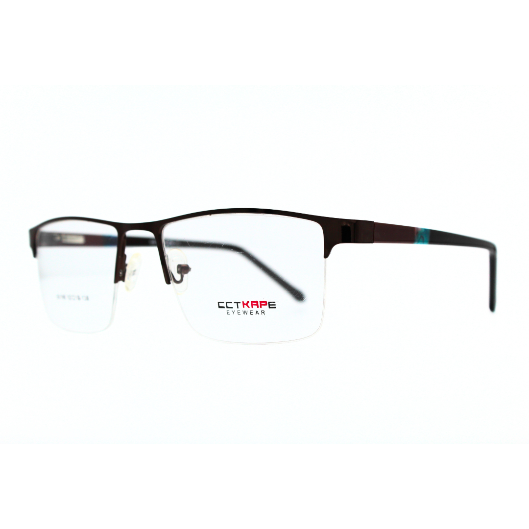 Jubleelens Supra 80196 Brown Eyeglasses A Frame for Every Face Shape