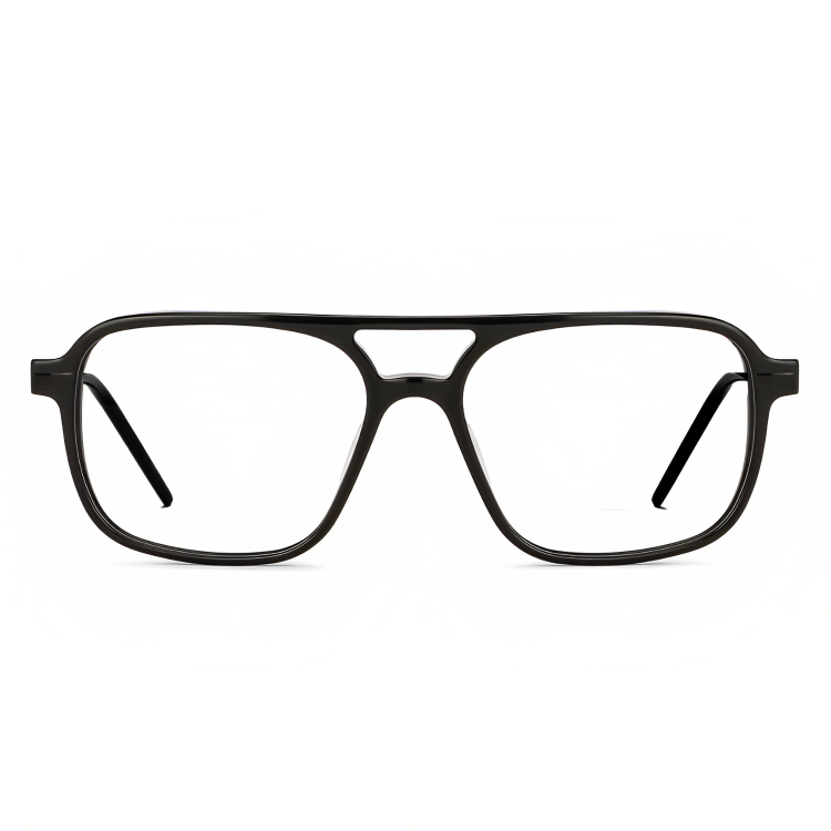 Jubleelens - Black Full Rim Wayfarer Lightweight and Durable Frame M88612
