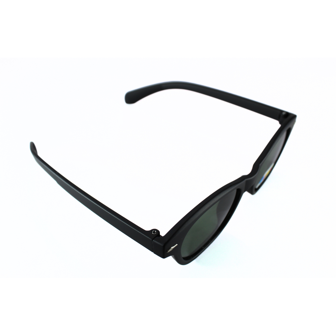 Jubleelens CatEye Matte Black - Green Polarized 2 Sunglasses: Stylish and Functional, with the Added Benefit of UV Protection