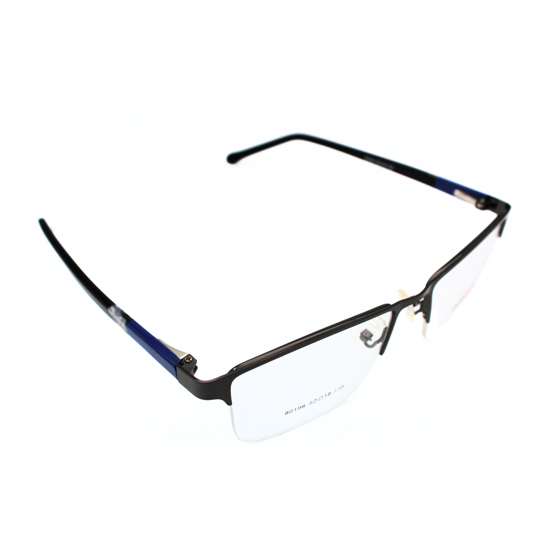 Jubleelens Supra 80196 Gunmetal Blue Eyeglasses The Perfect Frame for Any Occasion