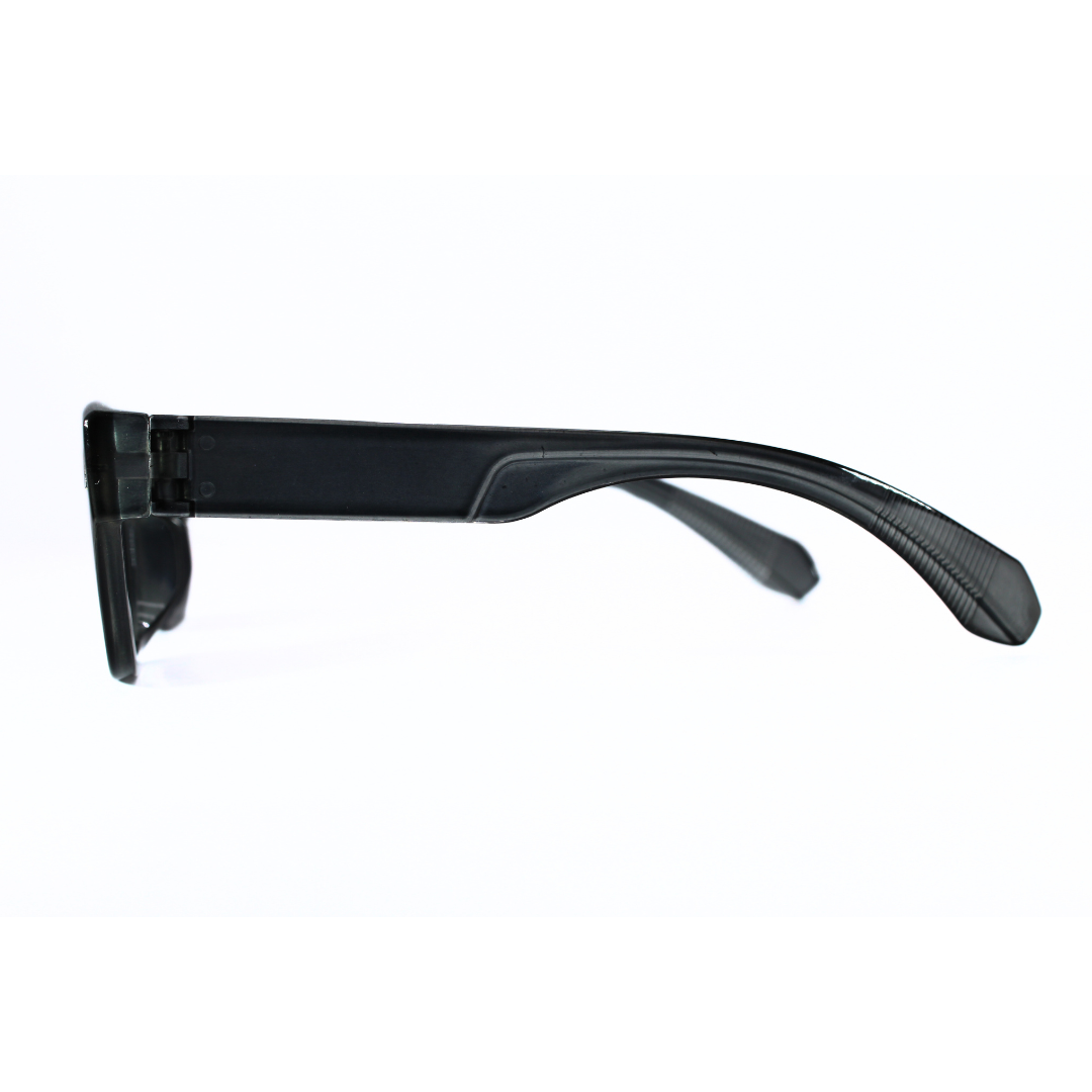 Gray Fashion Vintage Wide Legs Black Color Sunglasses UV400 Square For Men Women