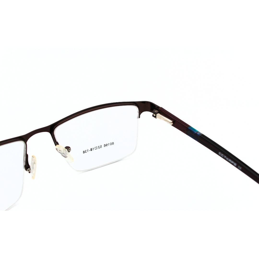 Jubleelens Supra 80196 Brown Eyeglasses A Frame for Every Face Shape