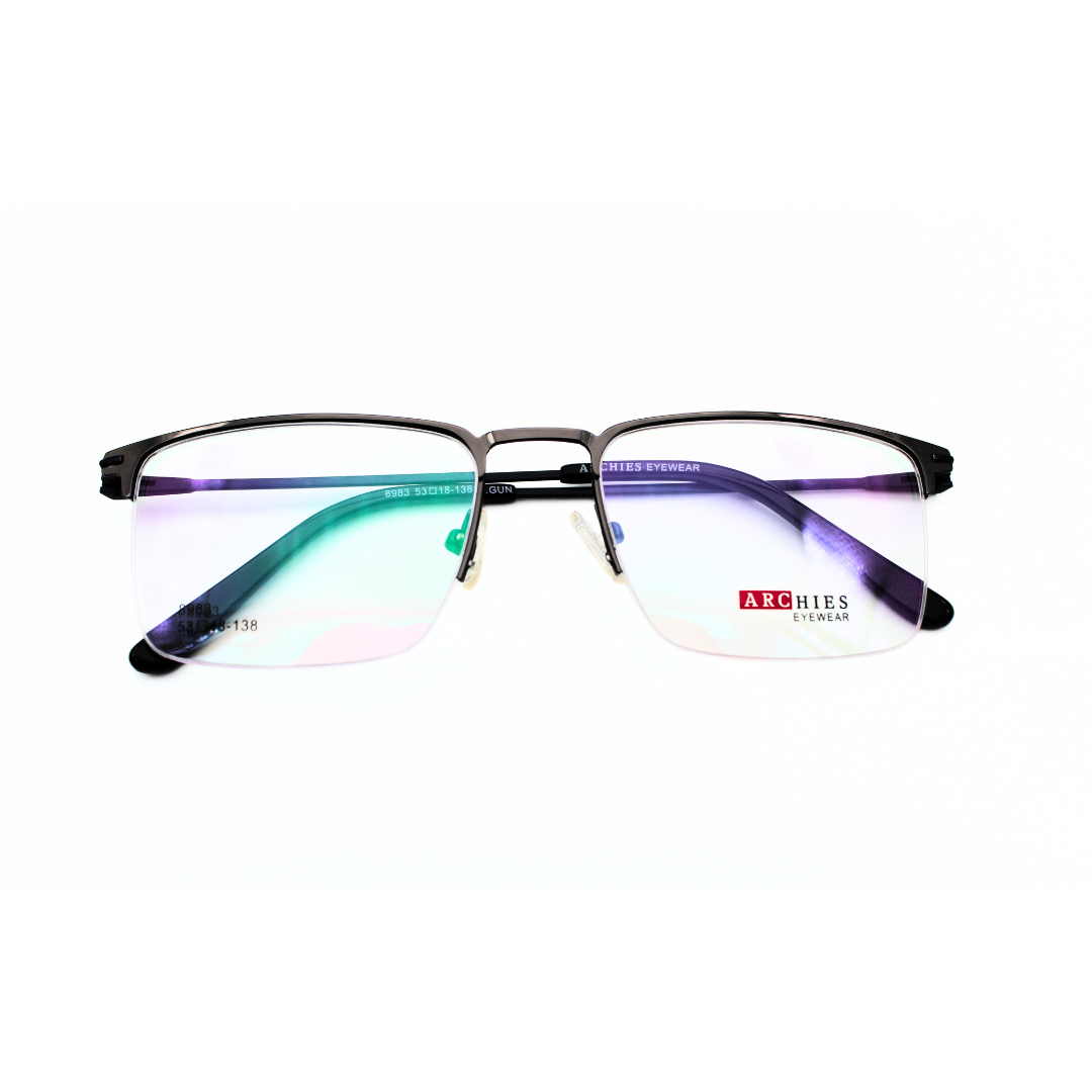 Jubleen's Frame 8983 Supra Gunmetal Eye Glass - Black The Perfect Accessory for Any Occasion