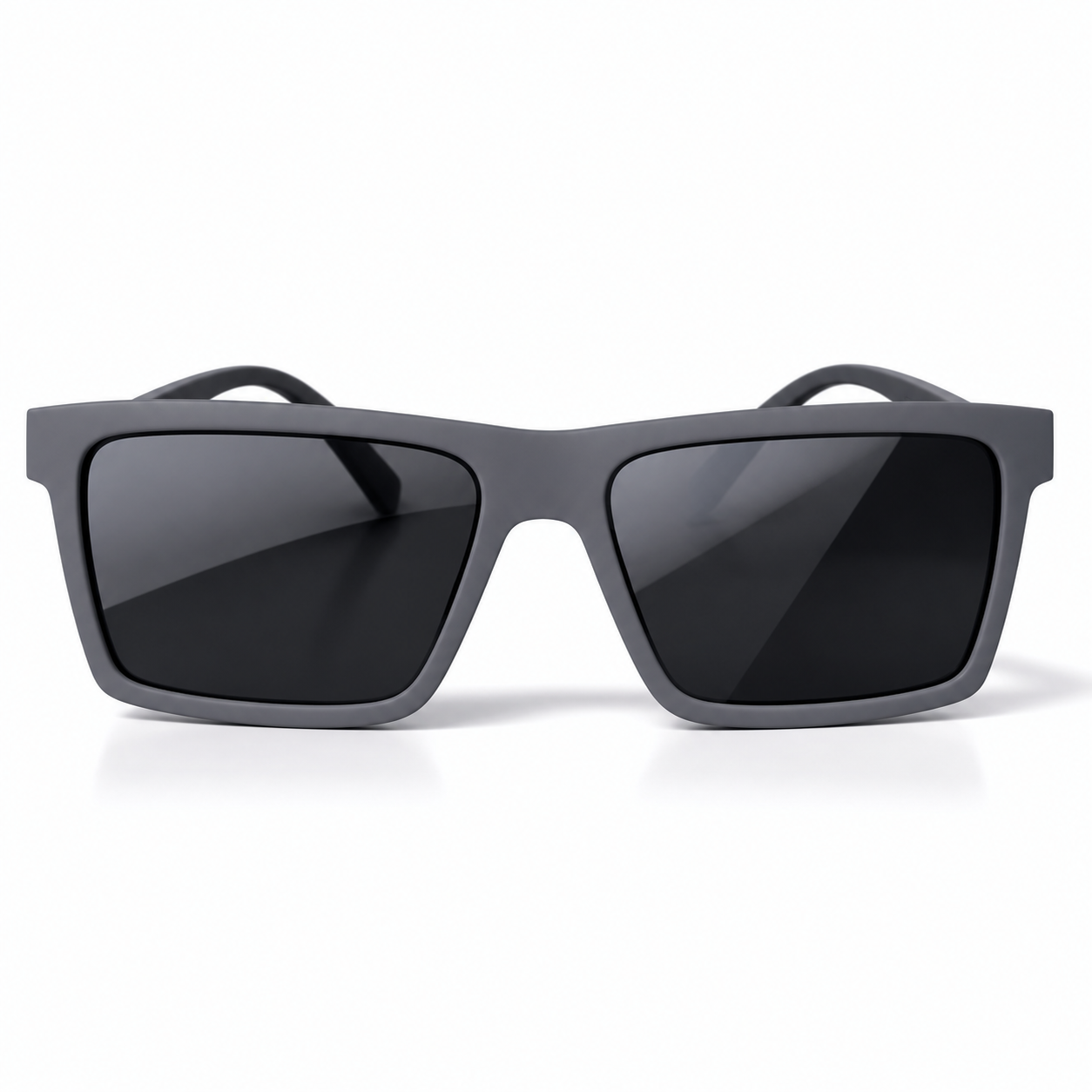 Grey Square Sunglasses | Polarized Lenses | Stylish Unisex Outdoor Eyewear
