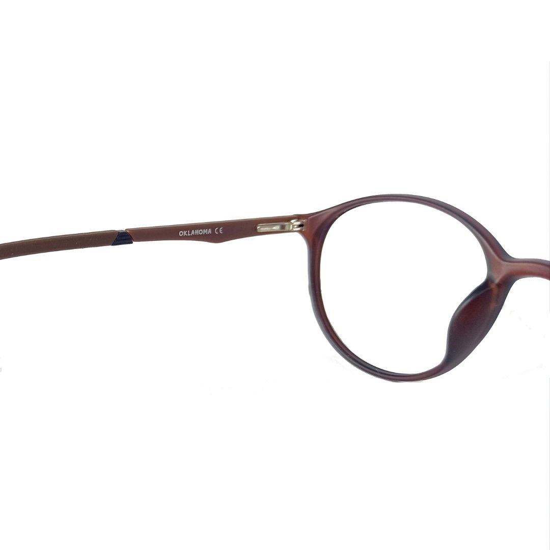 Jubleelens Oklahoma Round Trendy Frames For Unisex- 73012
