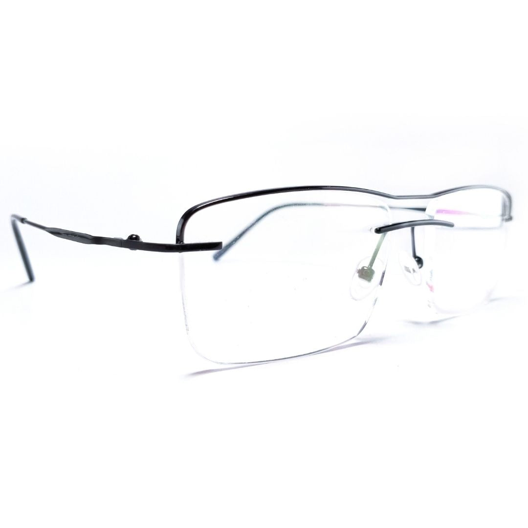 Jubleelens Rimless Premium Eye Trendy Half Rim Frame (54mm)