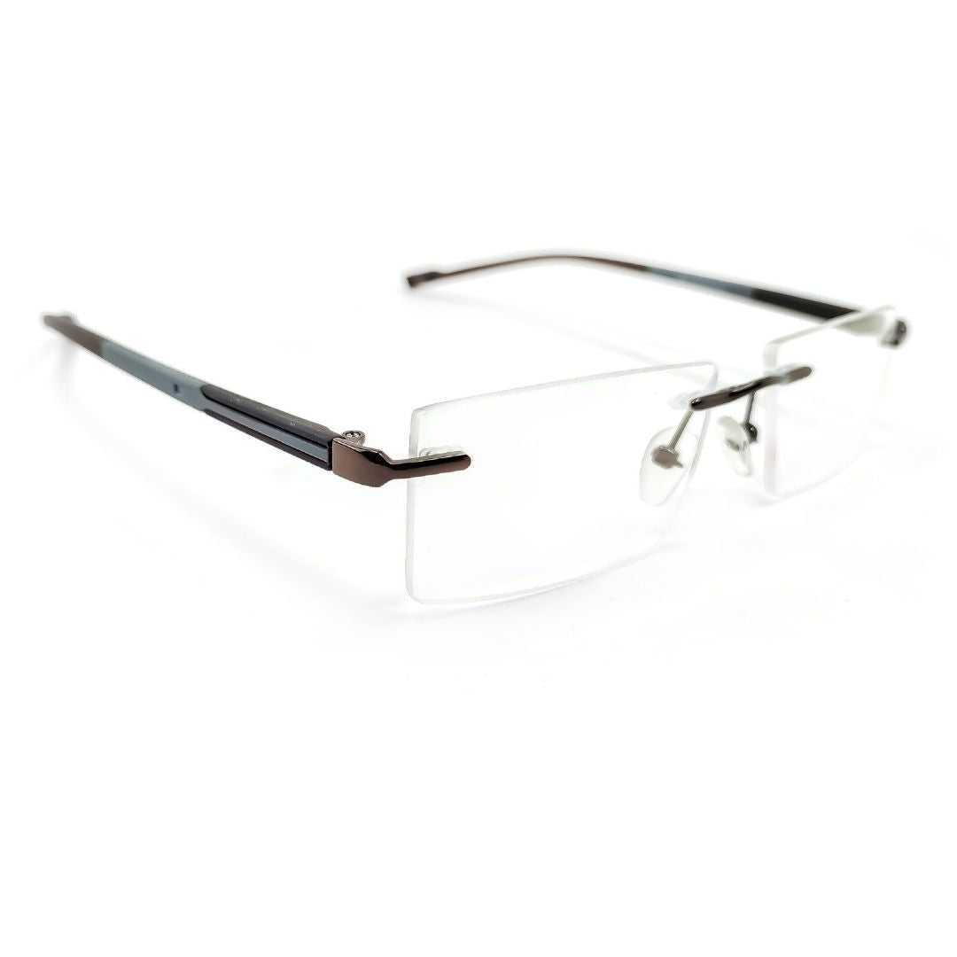 Pro Rimless Rectangular Shape Lightweight Frame