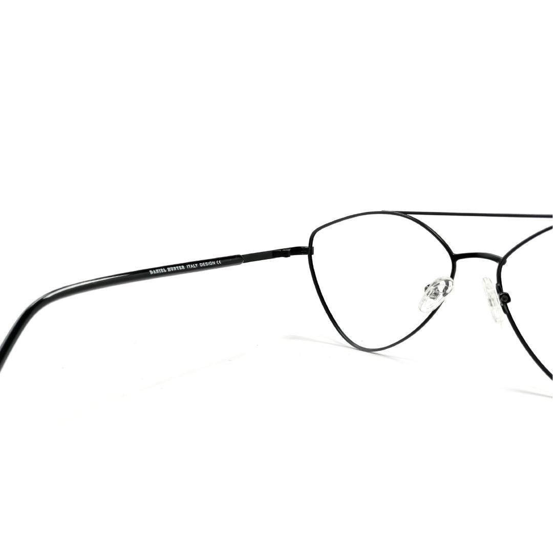 Side Metal Black Full Rim Aviator Frame