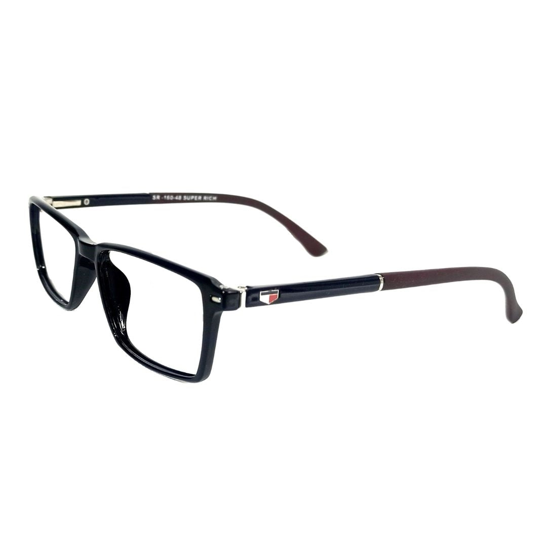 Jubleelens Super Rich Rectangular Spectacles Frame For Unisex- SR-160