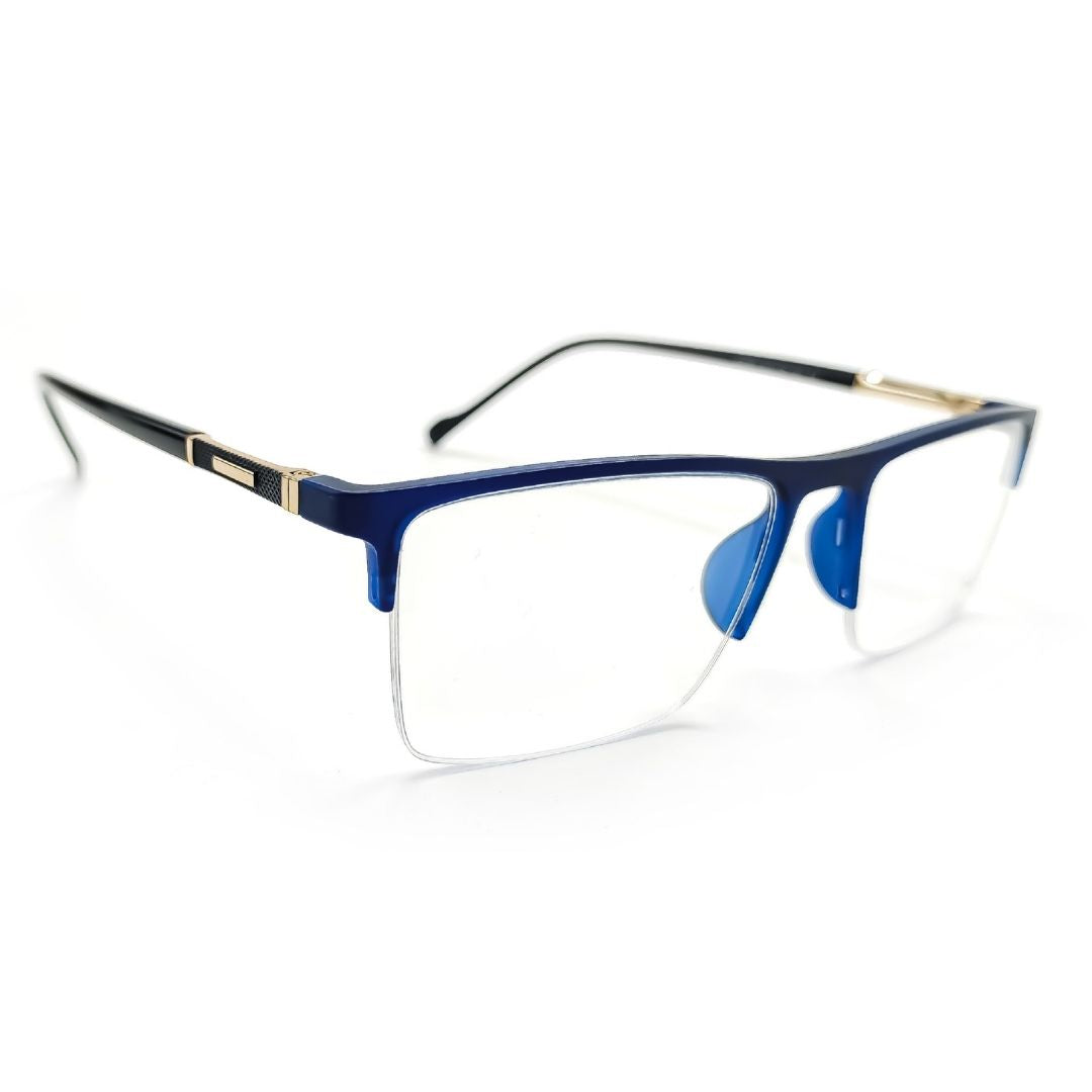 Jubleelens Rectangular Supra Half Rim Medium Frame (52mm)