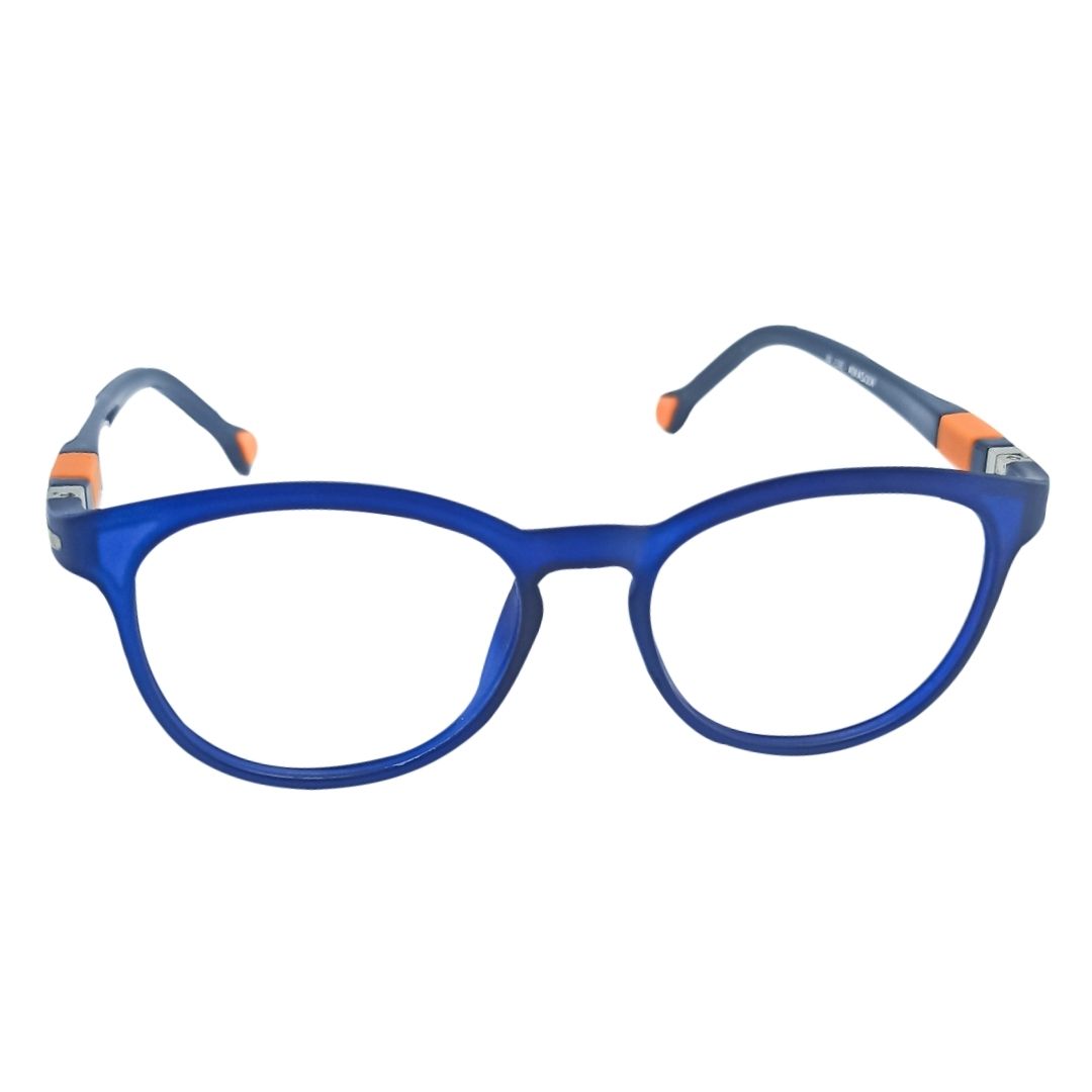 Buy 1 Get 1 Free Kids Round Blue-Black Frame KZ-303-B36