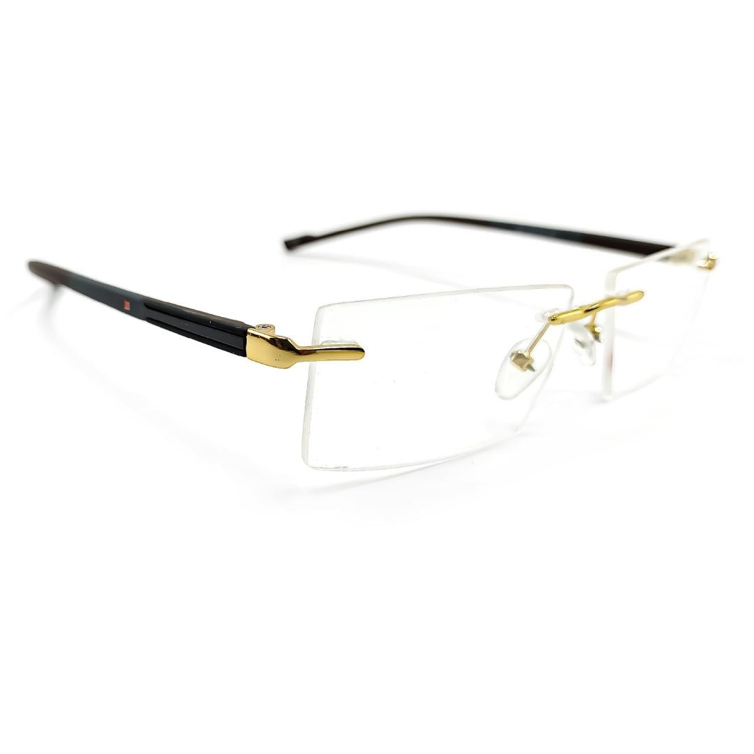 Pro Rimless Rectangular Shape Lightweight Frame