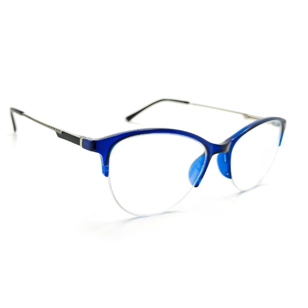 Jubleelens Visage Poly-Half Rim Cat Eye frame- V4008