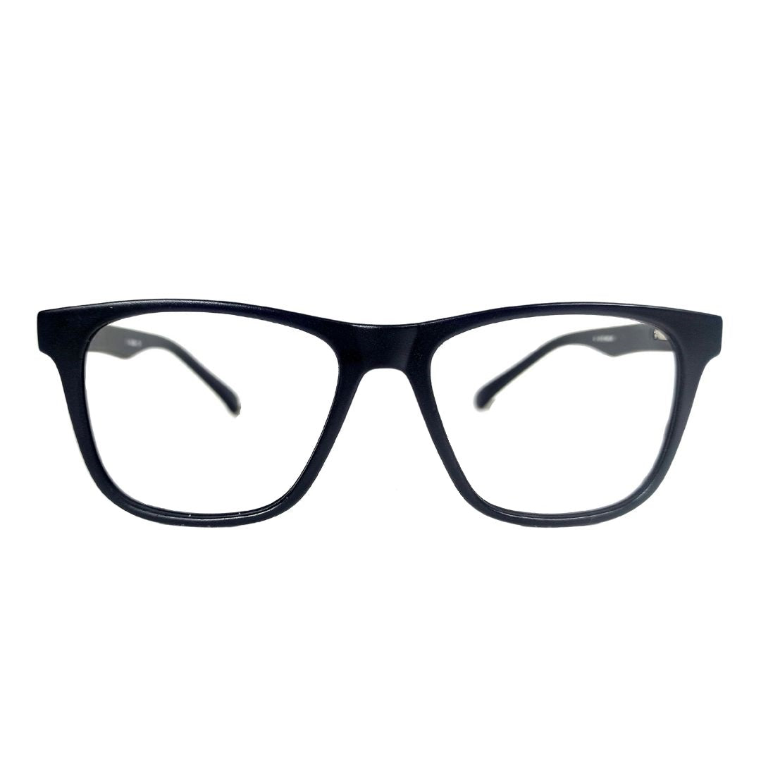 Jubleelens Square Black Makeover Full Rim Unisex Specs Frame- U-842