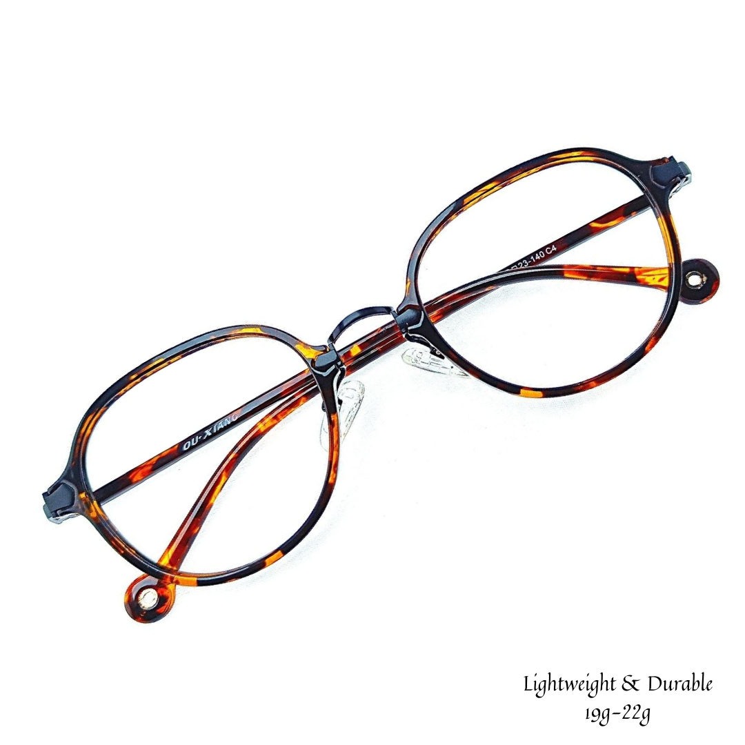 full rim round frame
