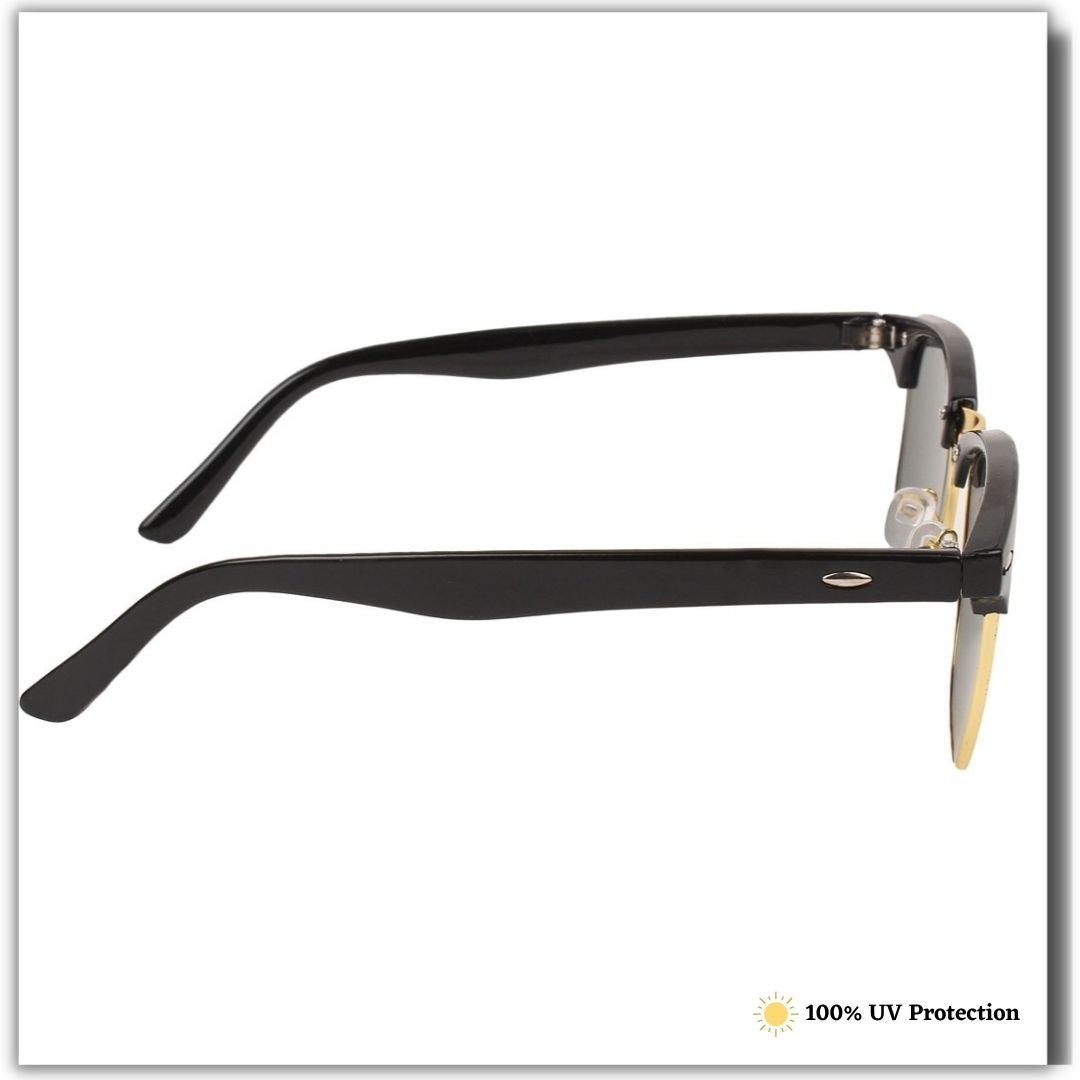 Ban UV Protective Sunglasses ClubMaster Shape for Unisex