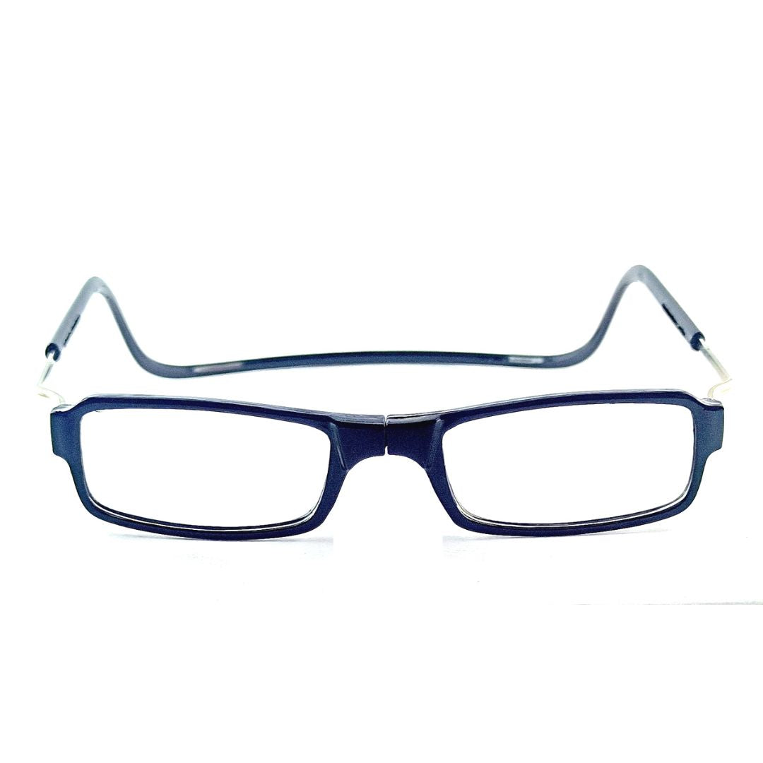 Black Magnet Rectangular READERS Reading Eyeglasses