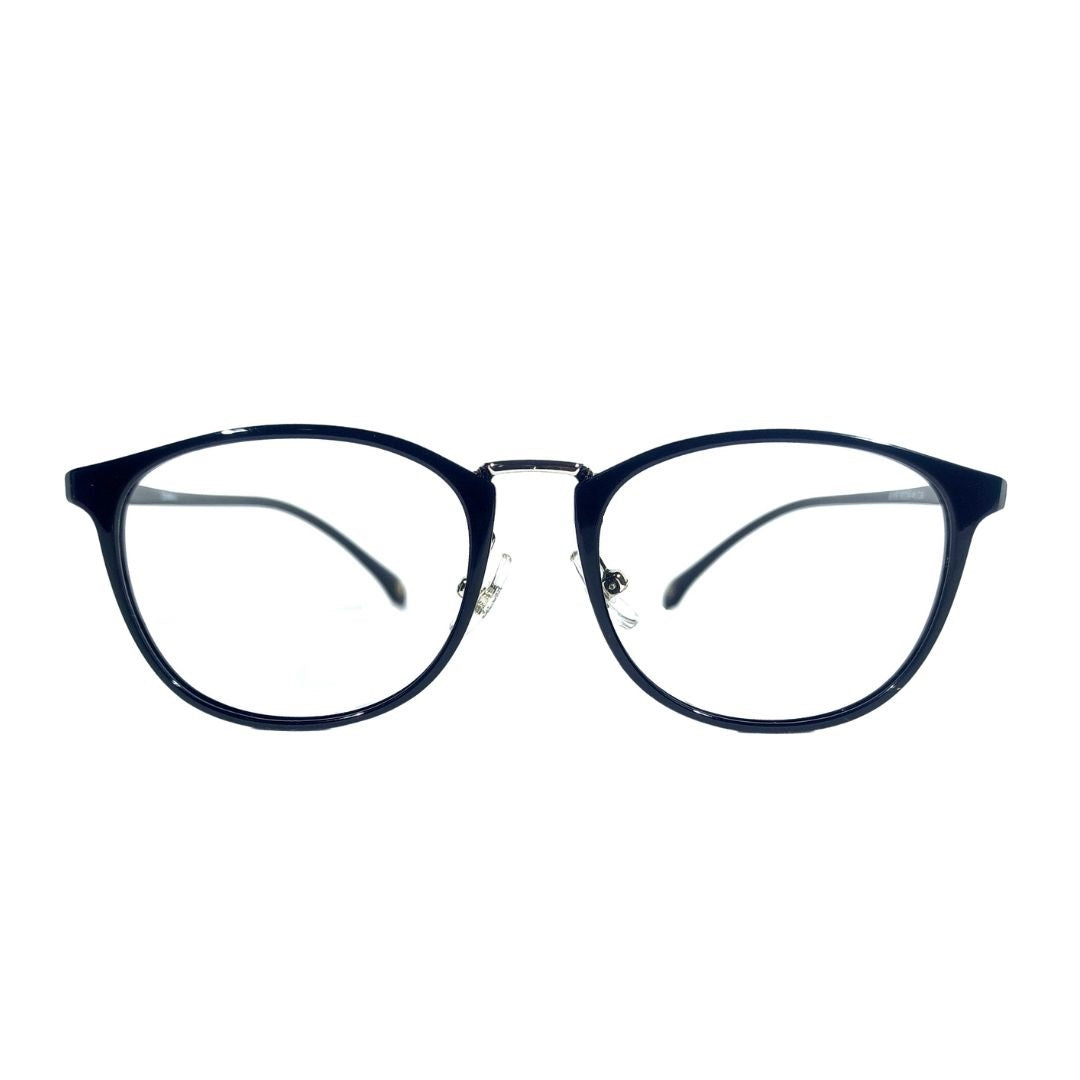 Jubleelens Round Stylish Full Rim Eyeglasses Frame For Unisex- SF103 (Single Vision)