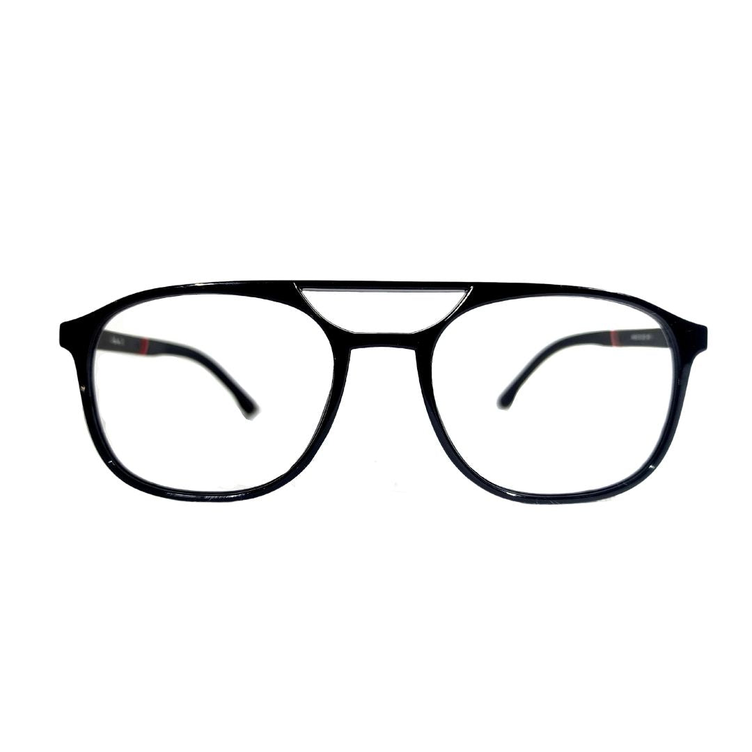 Jubleelens Optics Stylish Full Rim Black Square Frame- 98003