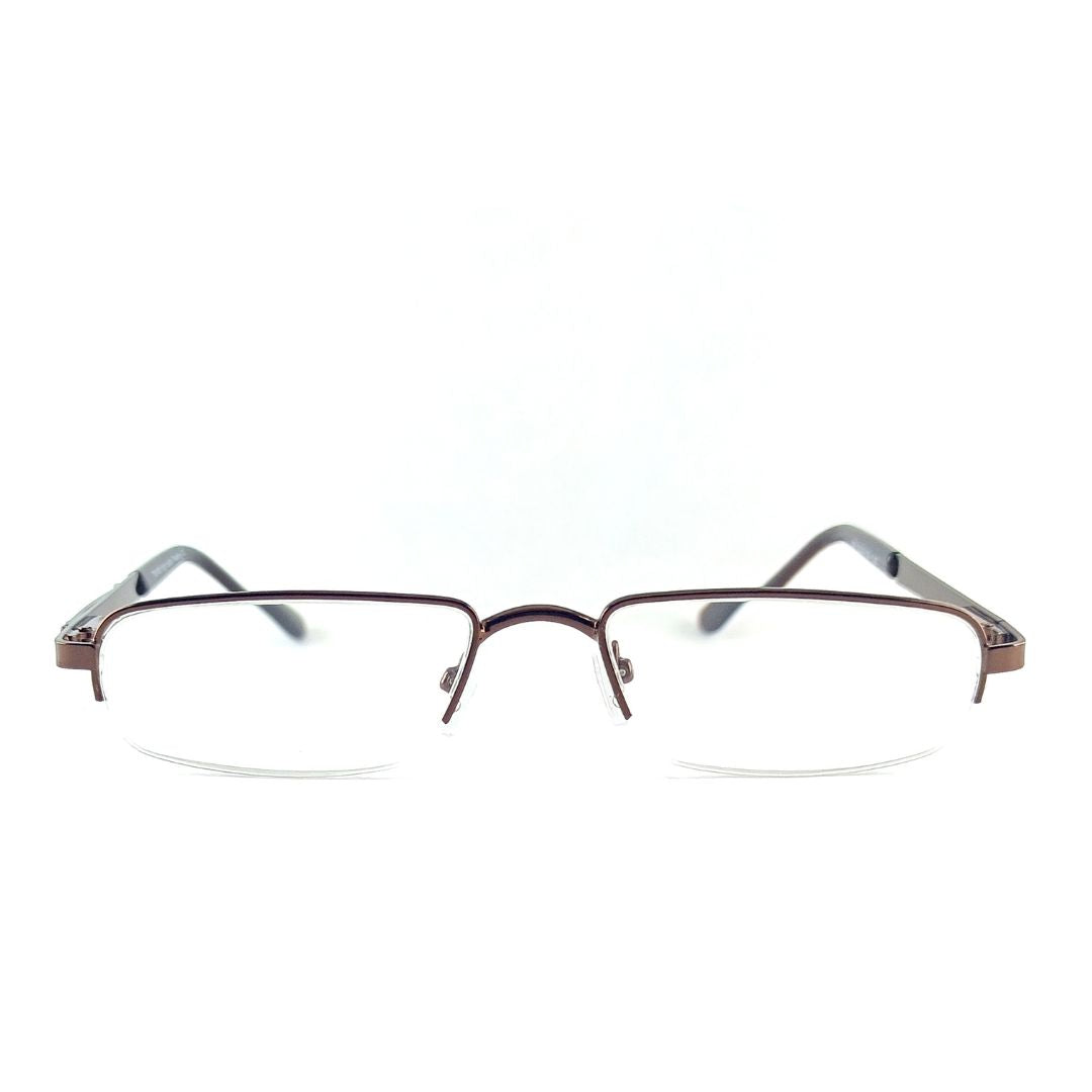 Jubleelens Supra Brown Rectangle READERS Reading Eyeglasses- Best Reading Experience (+1.00 to +3.00 Power)