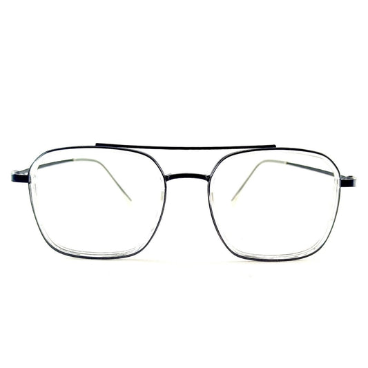 Jubleelens Full Rim Metallic Aviator Frame For Men And Women-(53mm)