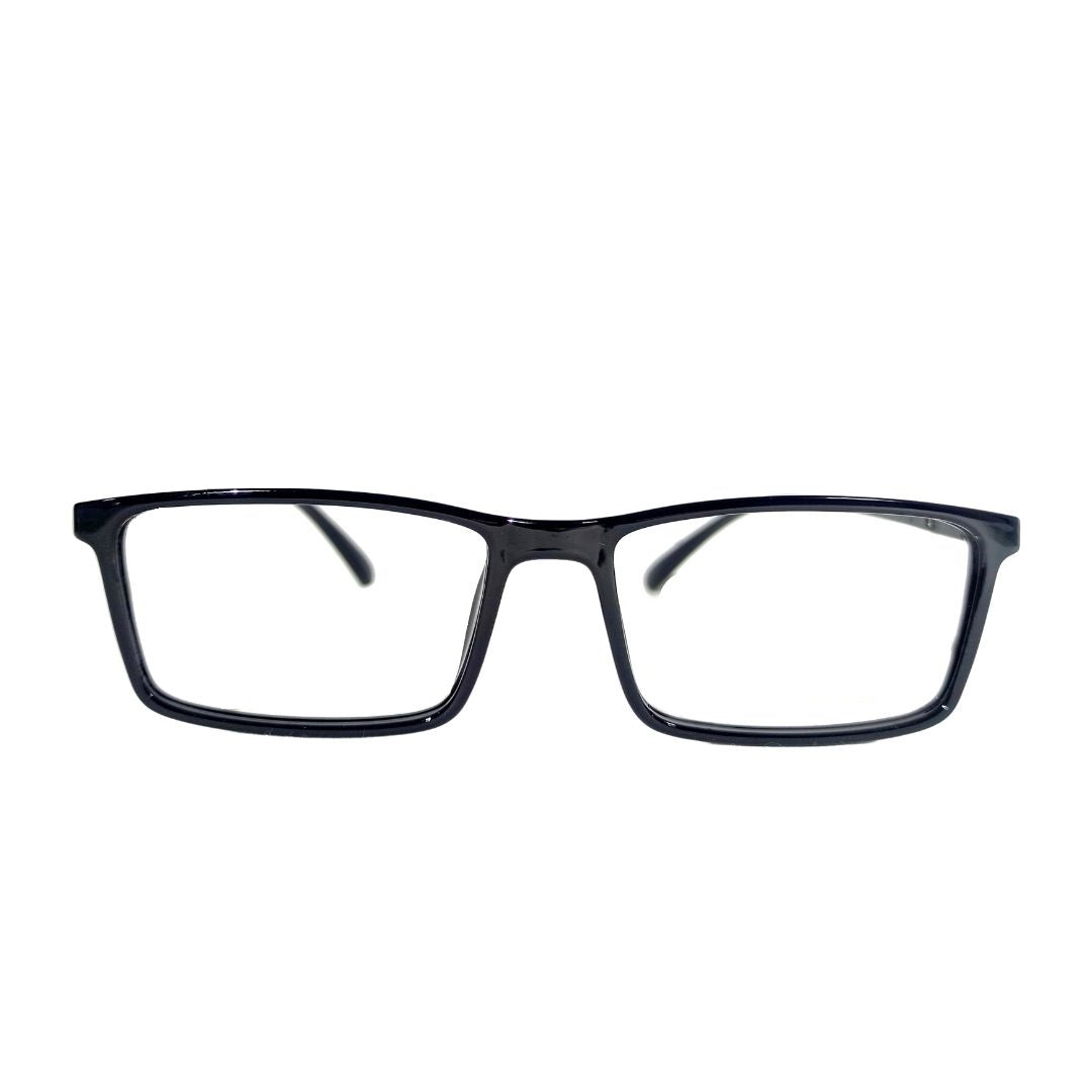 Jubleelens Rectangular Black Frame For Unisex Get Chasma- U-1815