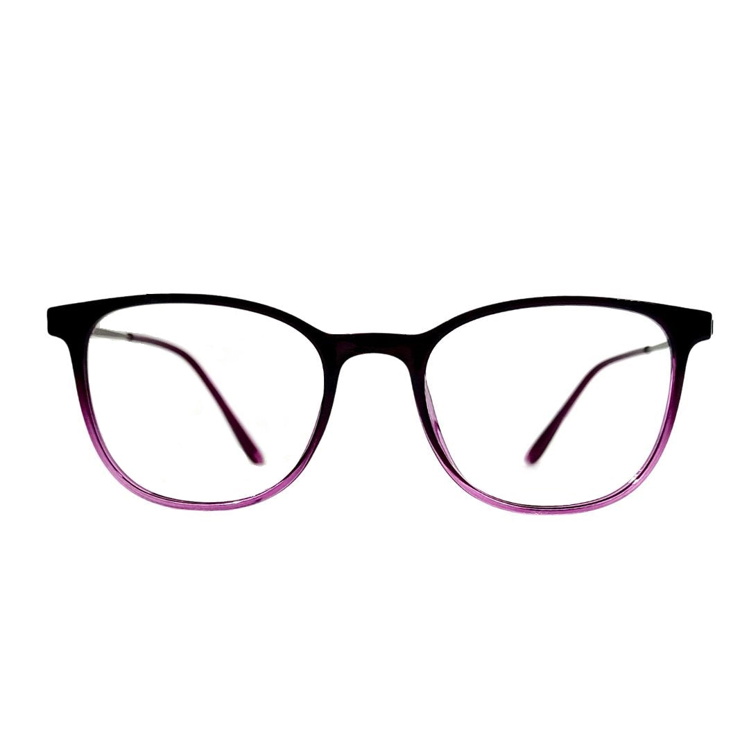 Jubleelens Full Rim JB-59002 Purple Wayfarer Frame For Men & Women - Medium (49 mm)