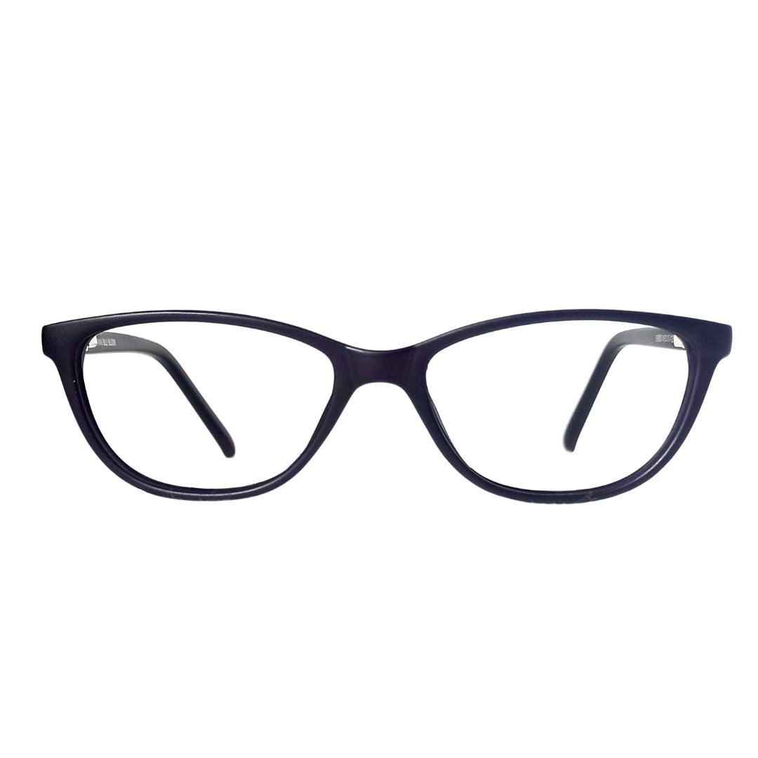Jubleelens - Black Full Rim Cat-Eye Eyeglasses for Kids  (56803 ) (Single Vision)