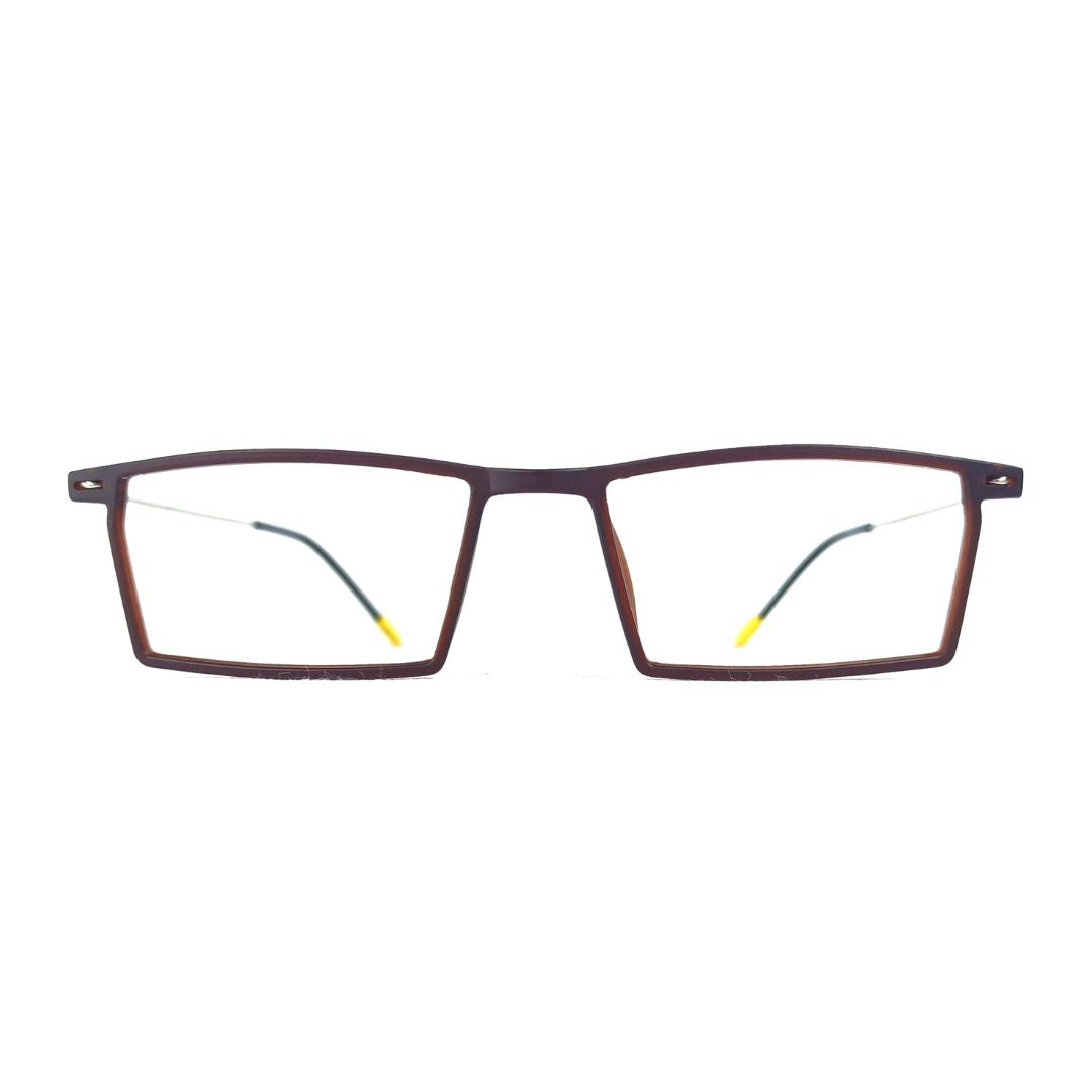 Jubleelens Eyeglasses Rectangular Frame For Unisex- TR004