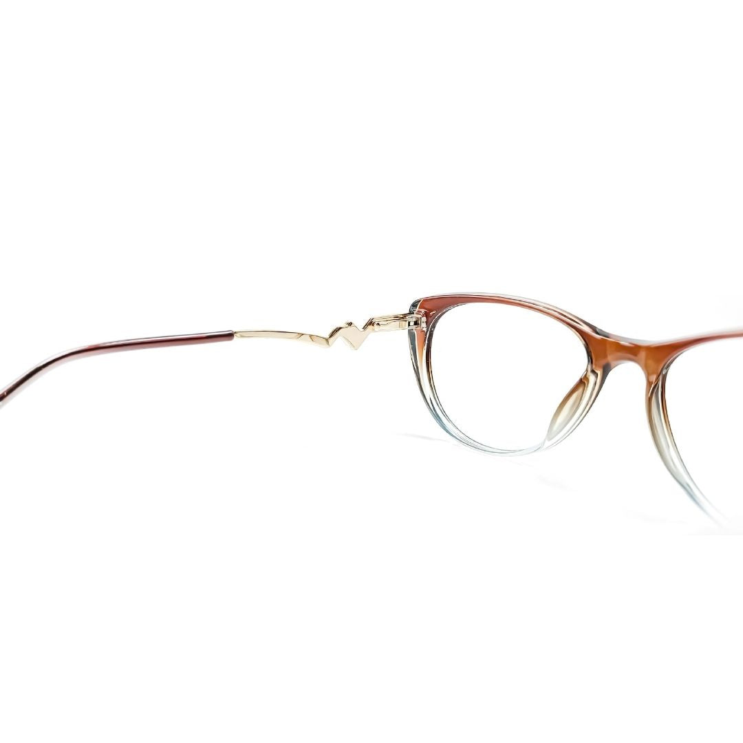 Jubleelens Cupper Cat-Eye Trendy Full Rim Frame Multi shade- 73404