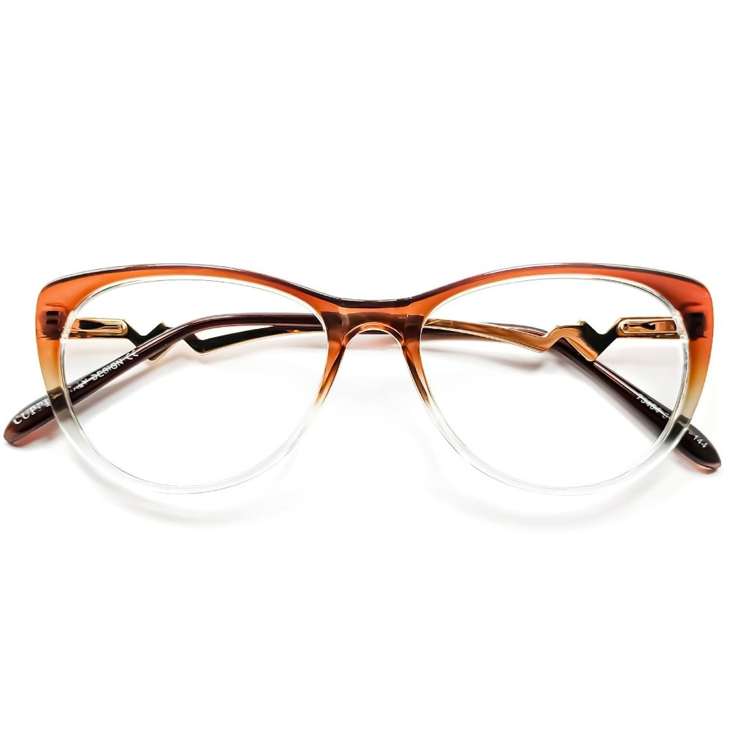 Jubleelens Cupper Cat-Eye Trendy Full Rim Frame Multi shade- 73404