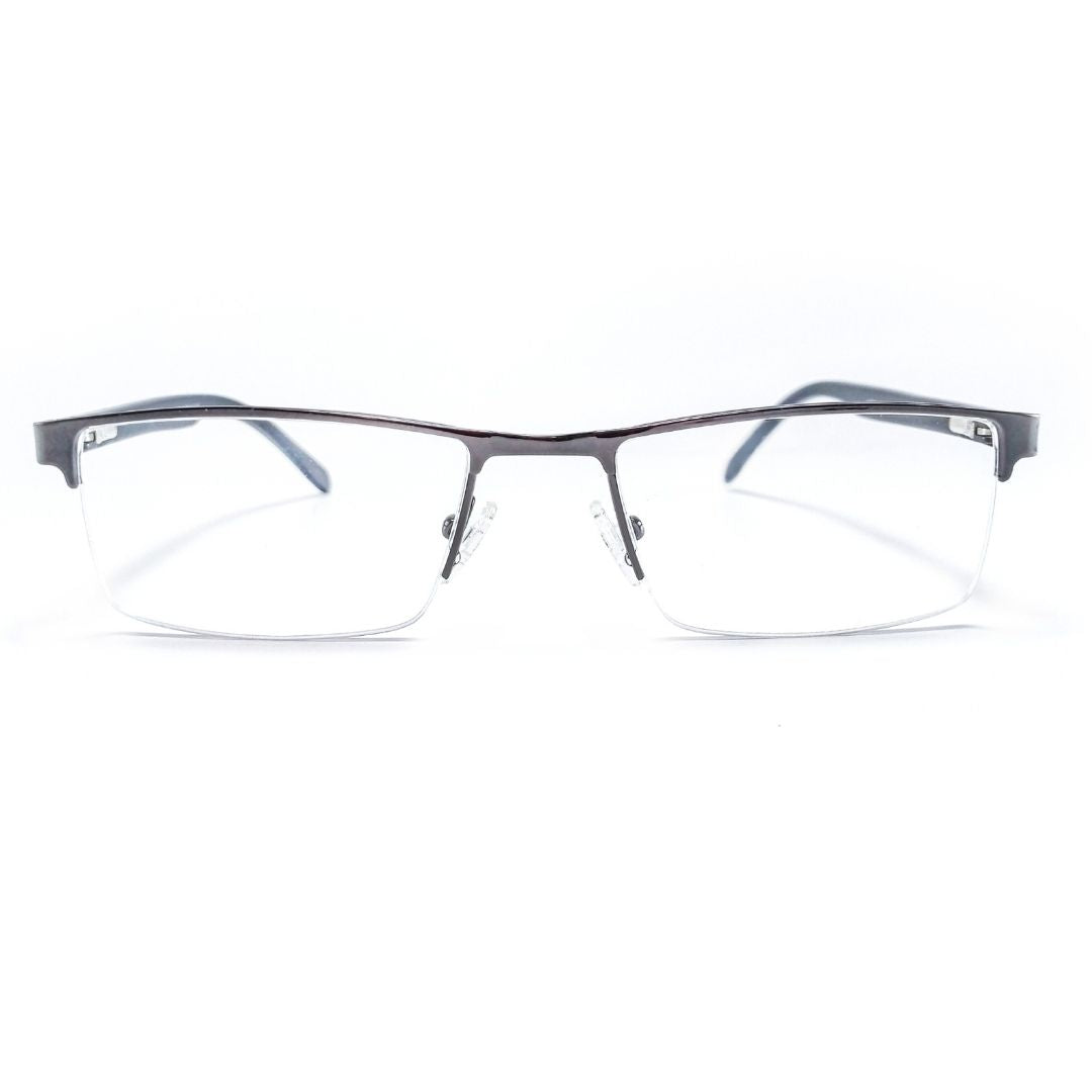 Stylish Supra Frame Purple Half Rim Frame For Unisex