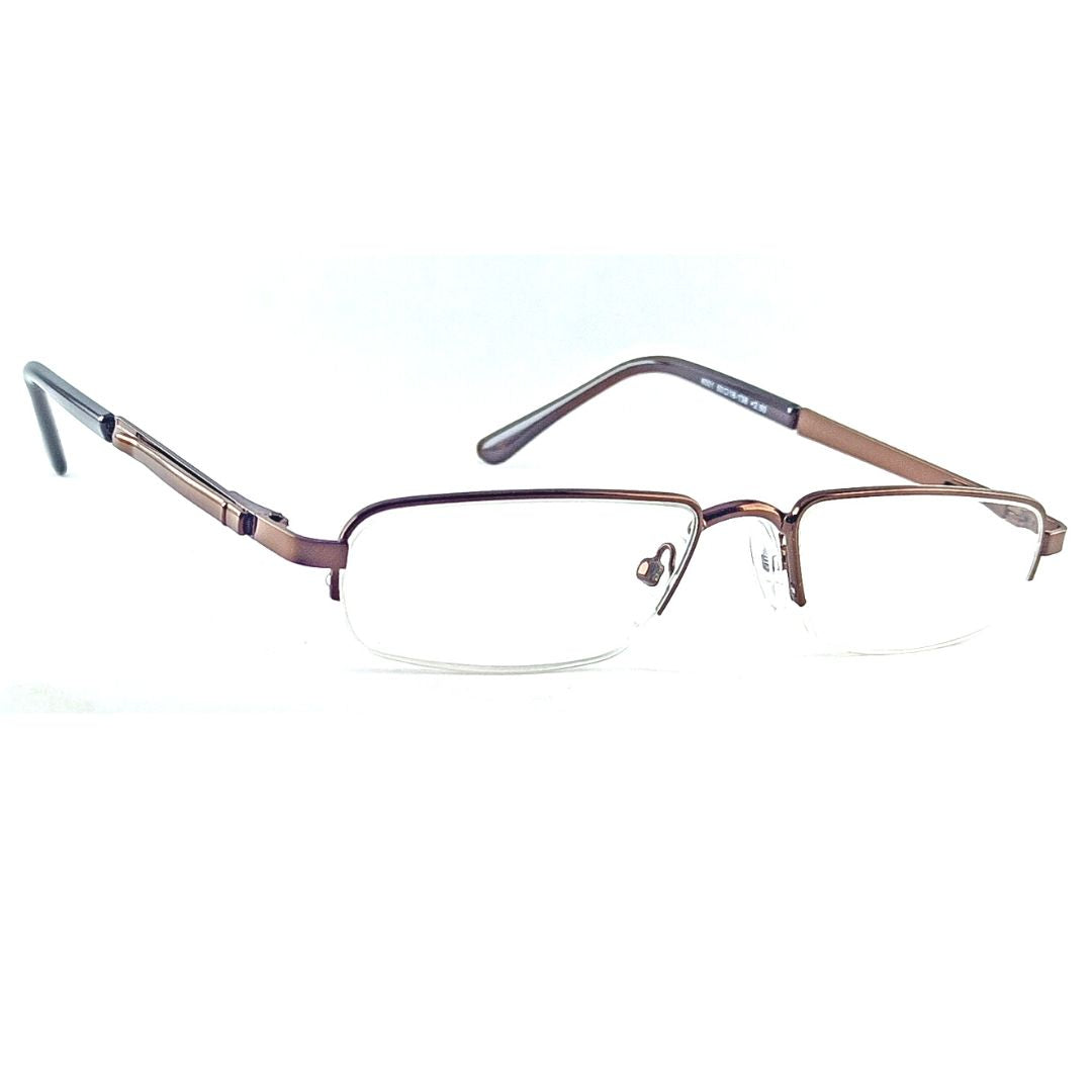 Jubleelens Supra Brown Rectangle READERS Reading Eyeglasses- Best Reading Experience (+1.00 to +3.00 Power)