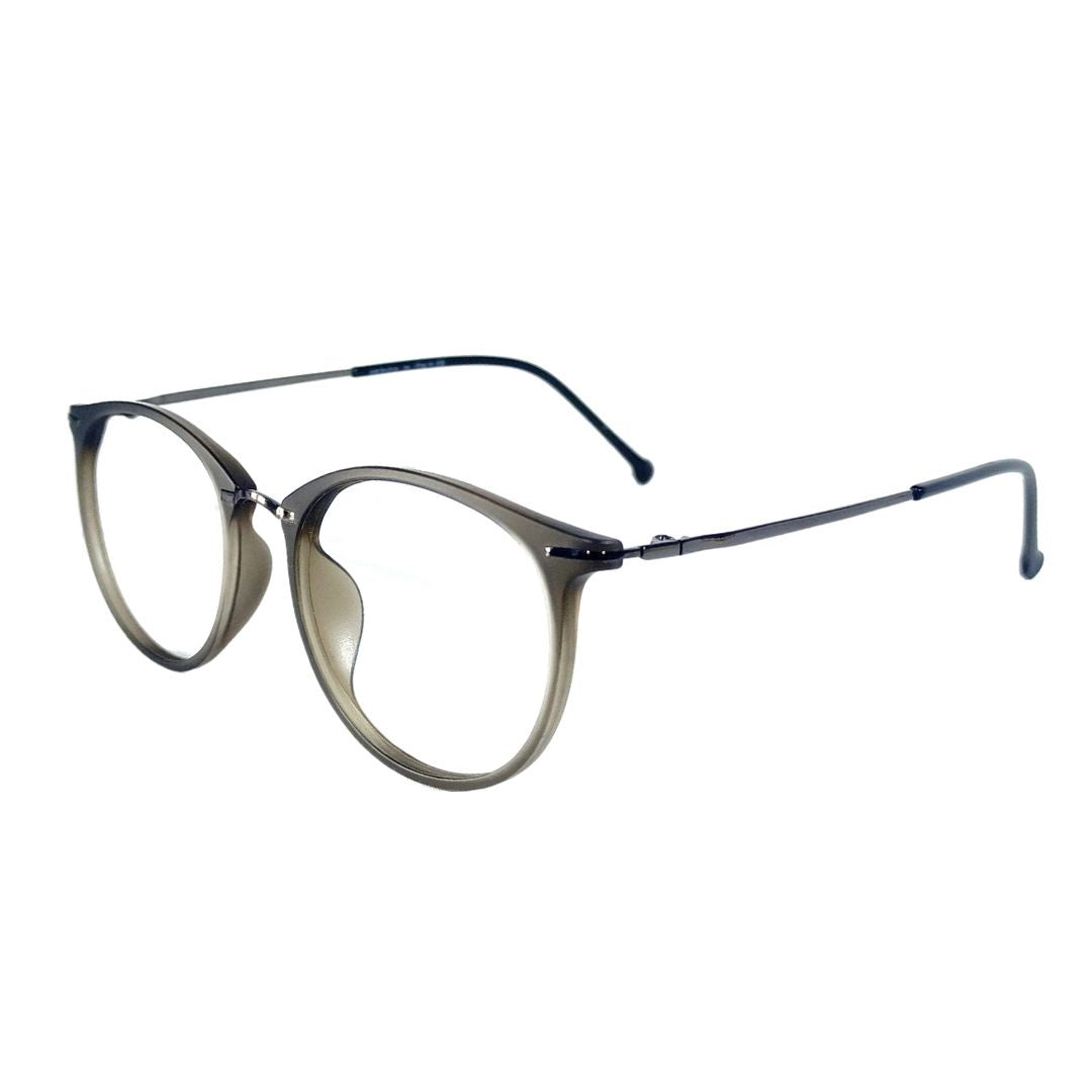 Round Play On Jubleelens Eyeglasses Full Rim Frame For Unisex- 1210