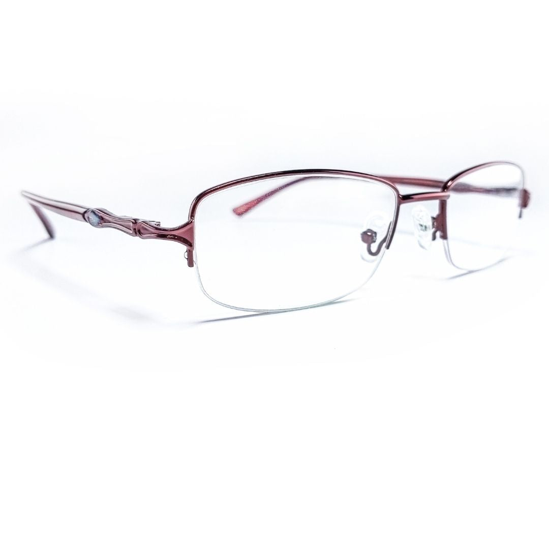 Jubleelens Half Rim Rectangular Medium Frame (49mm)