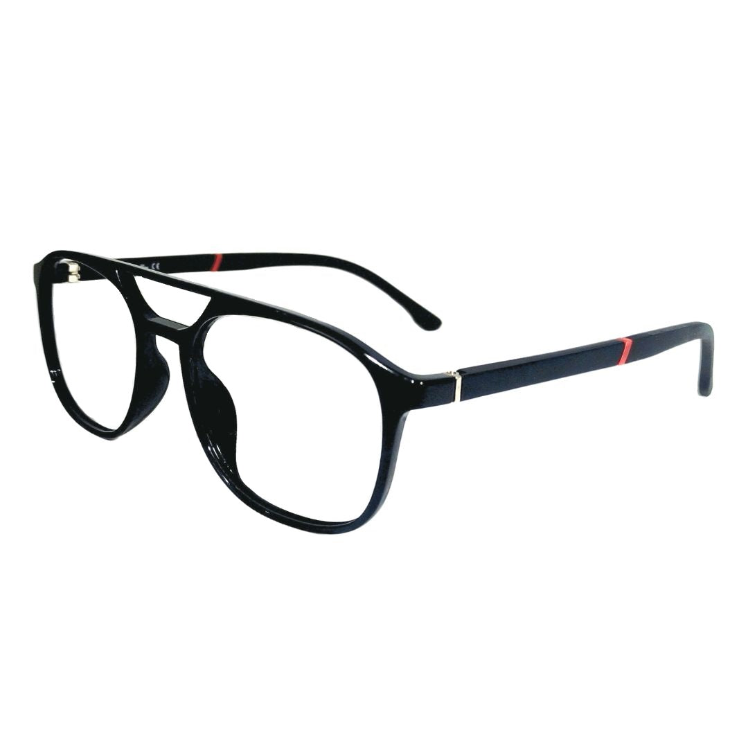 Jubleelens Optics Stylish Full Rim Black Square Frame- 98003