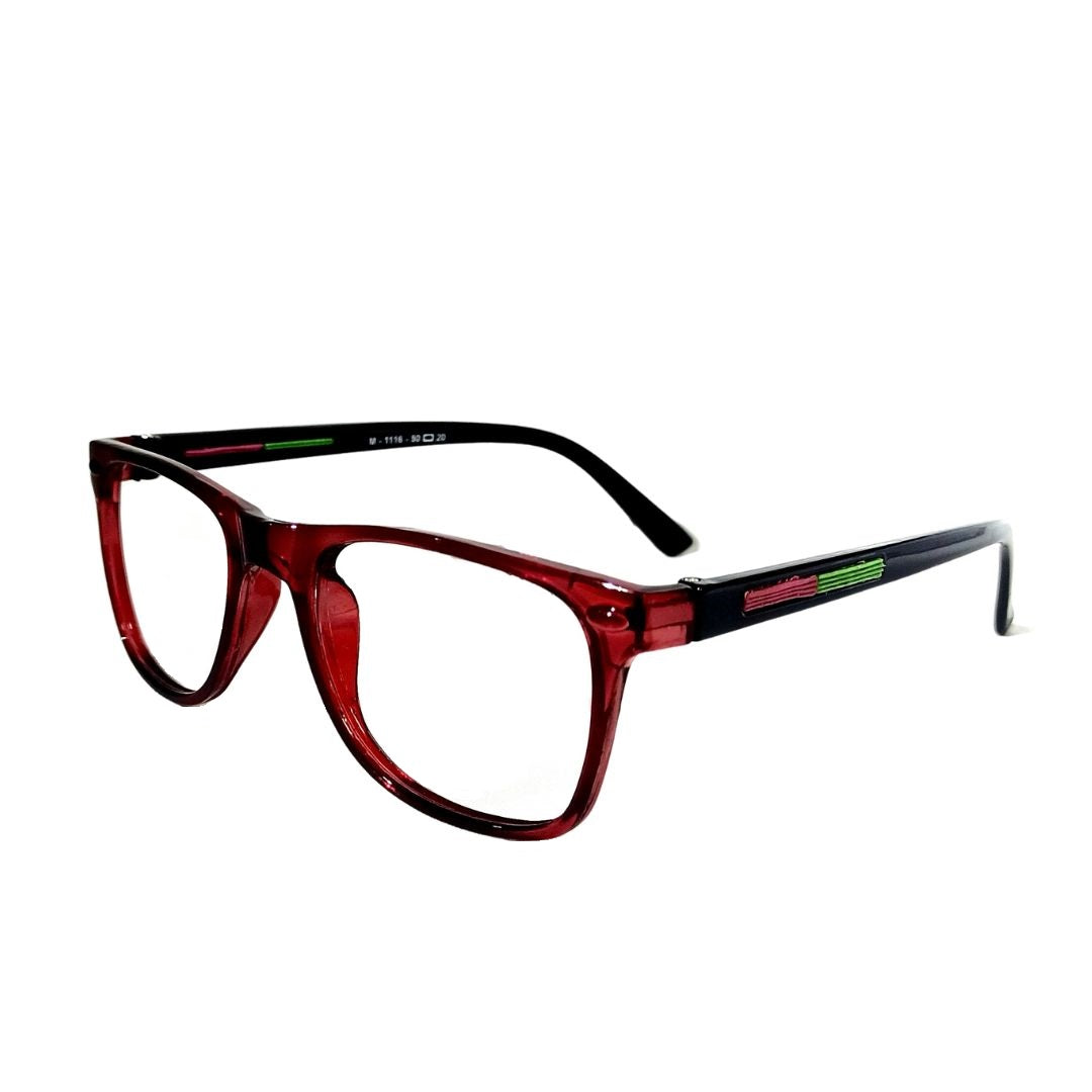 Jubleelens Square Eyeglasses Frame For Unisex- M-1116