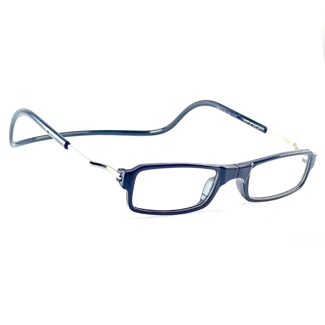 Black Magnet Rectangular READERS Reading Eyeglasses