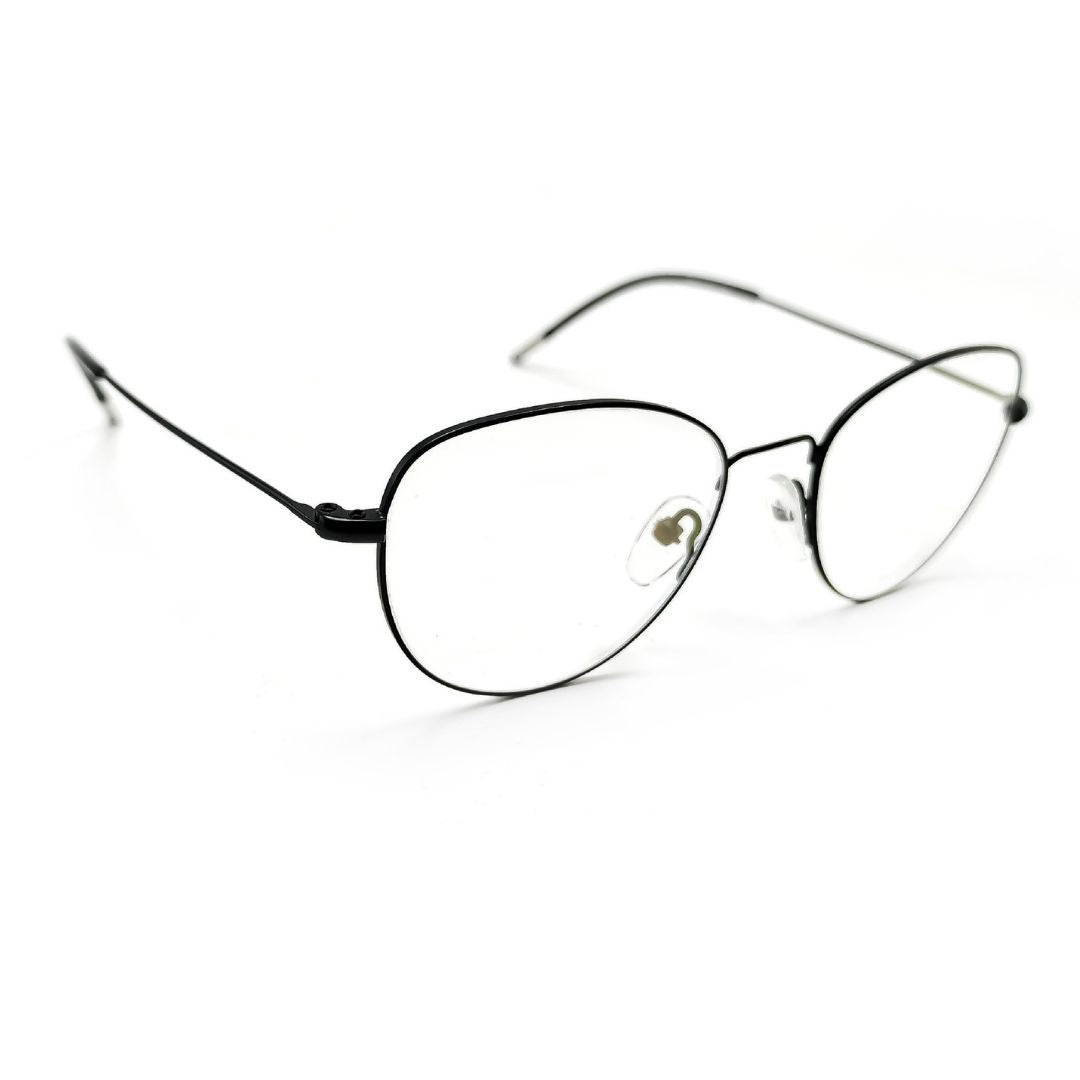 Jubleelens Stylish Carved Round Medium Frame (50mm)