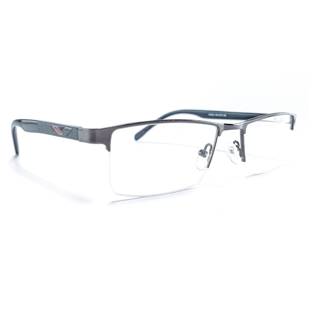 Stylish Supra Frame Purple Half Rim Frame For Unisex