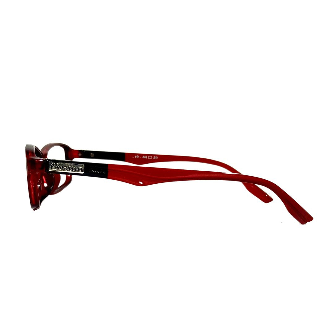 Red Rectangular Jubleelens® For Unisex Kids Frame- 910