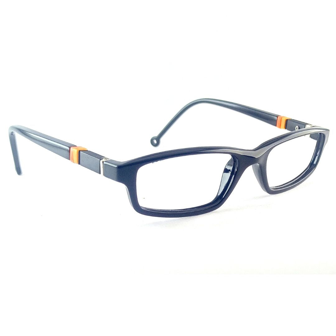 Jubleelens Rectangular Black Frame For Kids -LC-101