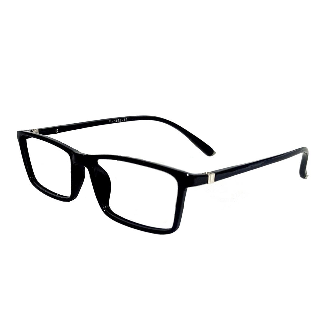 Jubleelens Rectangular Black Frame For Unisex Get Chasma- U-1815