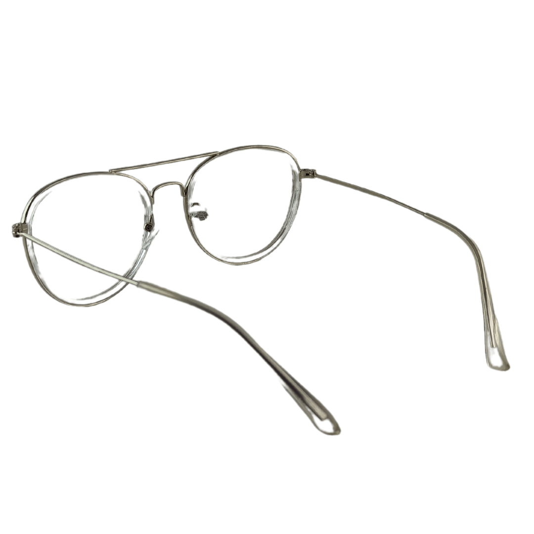 Full Rim Transparent White Frame-98029 (50mm)