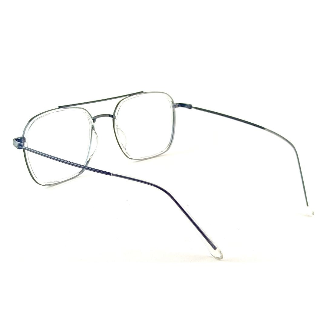 Jubleelens Full Rim Metallic Aviator Frame For Men And Women-(53mm)