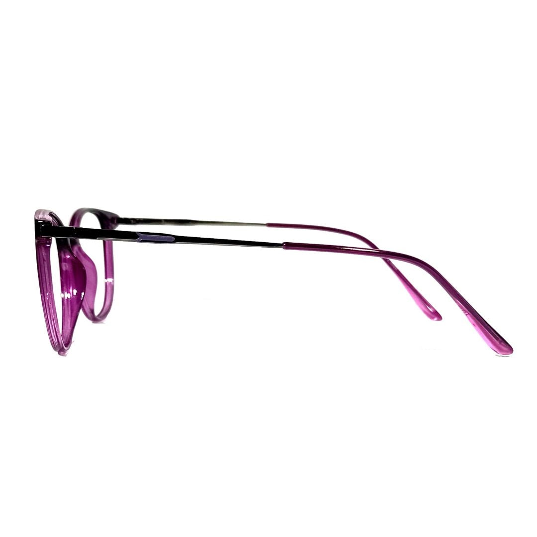 Jubleelens Full Rim JB-59002 Purple Wayfarer Frame For Men & Women - Medium (49 mm)