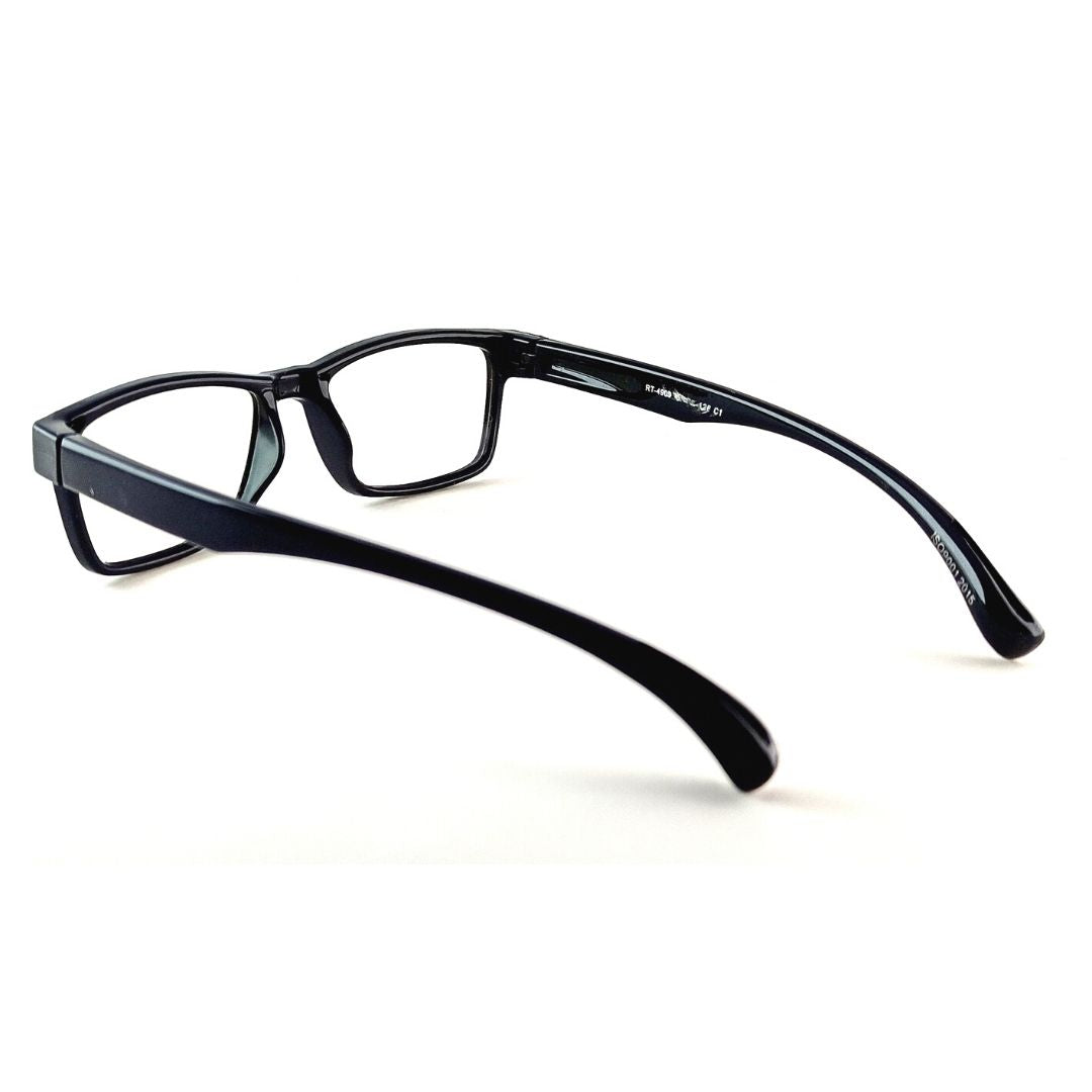 Jubleelens Rectangular Blue Ray Blocker Frame For Kids (46mm)