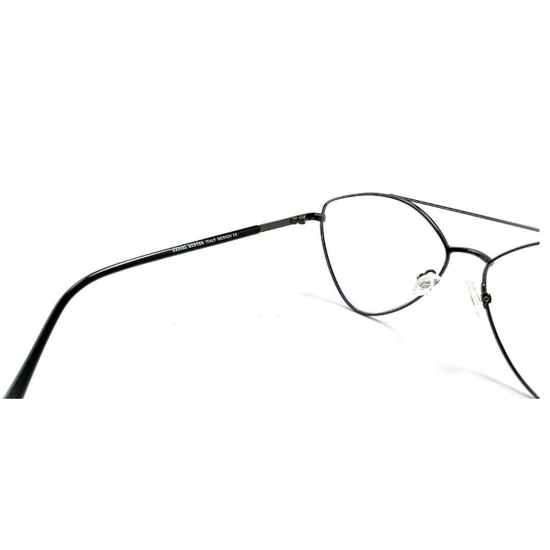 Jubleelens® Metal Full Rim Gunmetal Aviator Frame- 97328